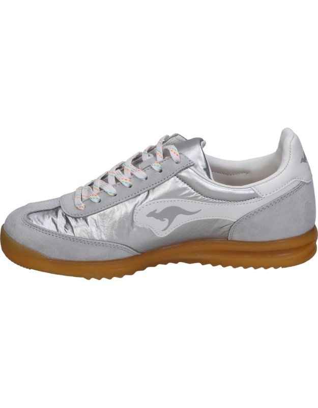 Zapatillas cómodo de mujer KANGAROOS k170-9 color plata