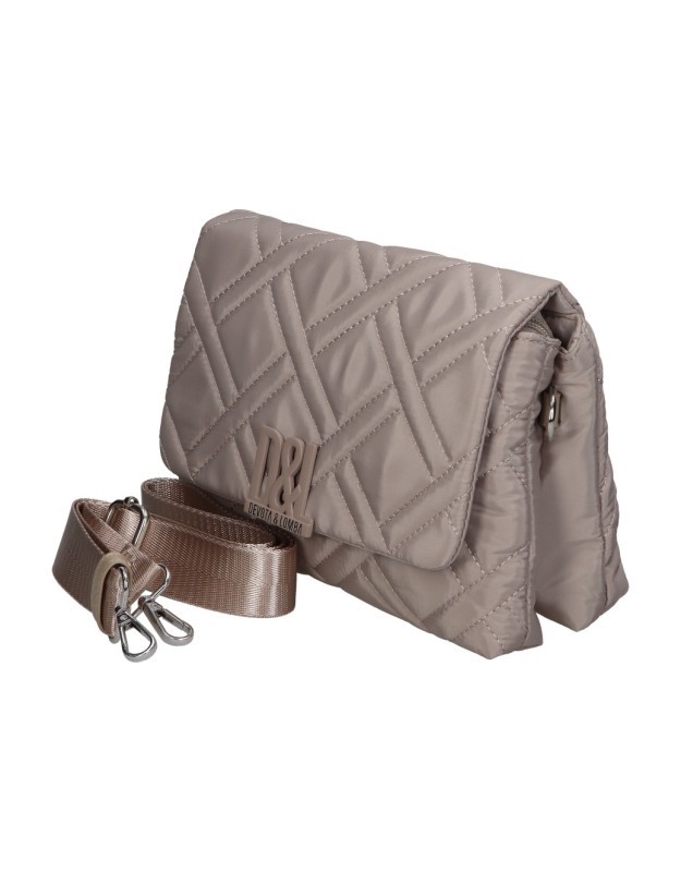 Bolso bandolera para mujer DEVOTA&LOMBA color arena
