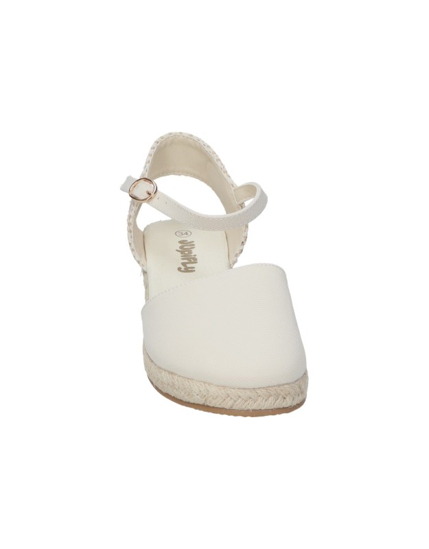 Alpargatas con cuña JUPIFLY 7000 en color hielo