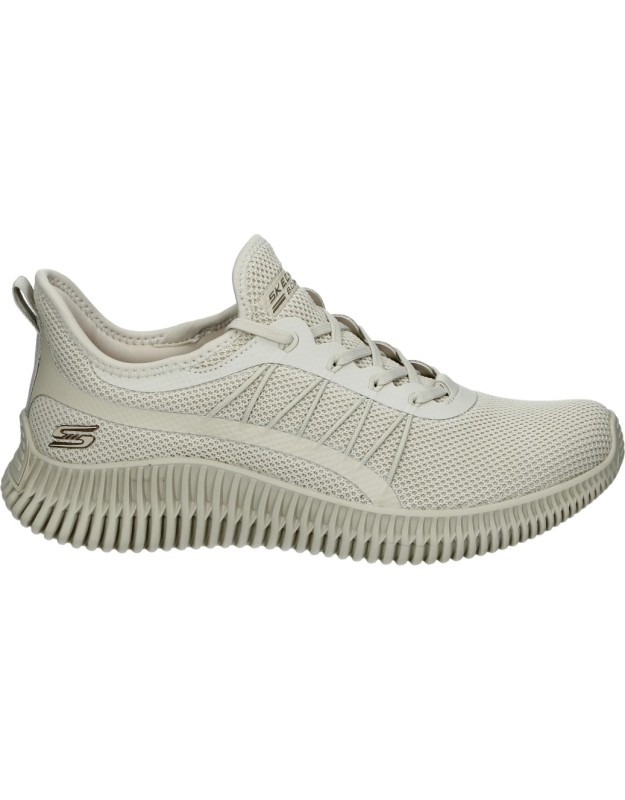 Zapatillas para mujer SKECHERS Bobs Sport Geo New Aesthetics 117417-TPE color taupe