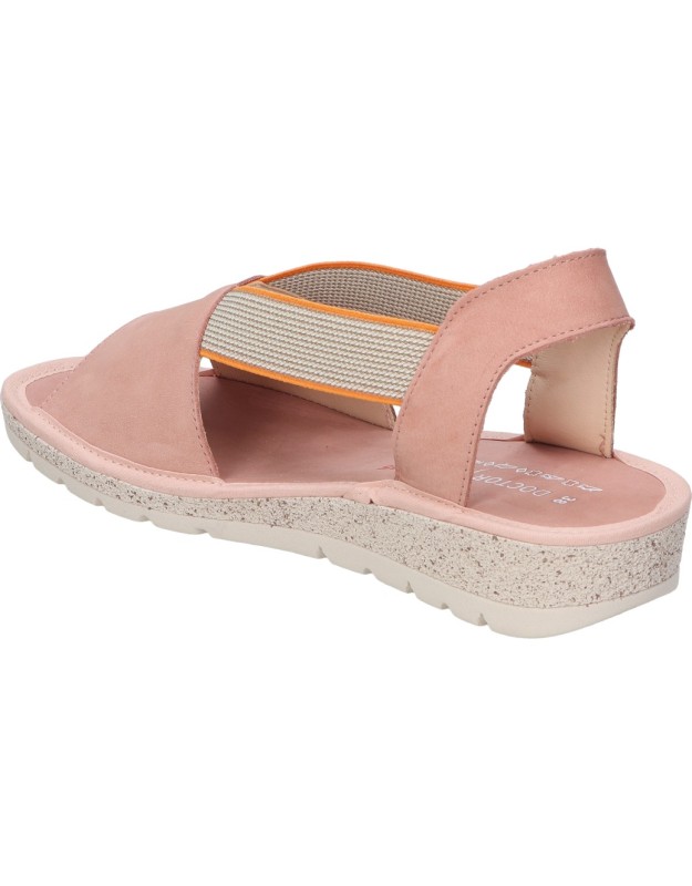 Sandalias de piel para mujer DOCTOR CUTILLAS 35413 color nude