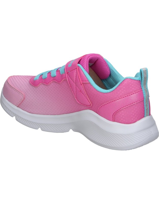 Zapatillas cómodo de niña SKECHERS 303579l-pklb color rosa