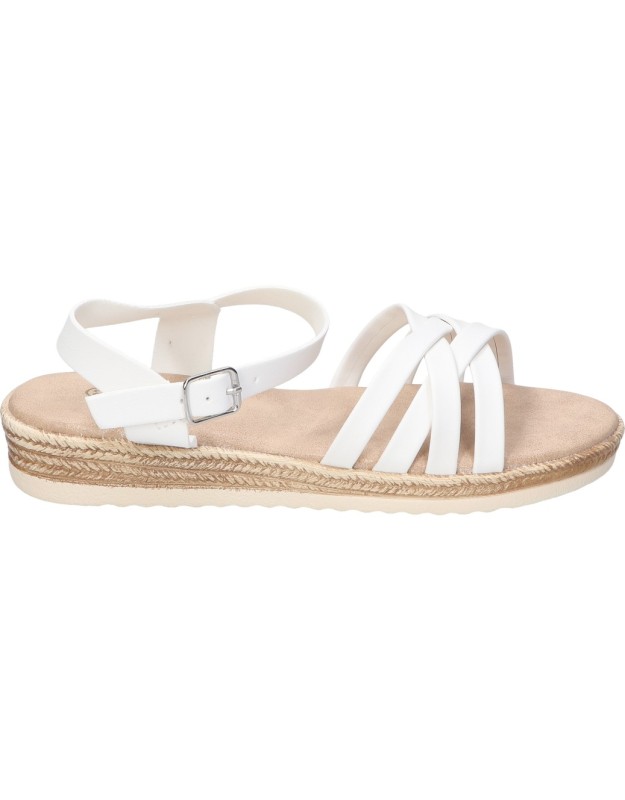 sandalias jupifly 7014 blanco para nina 28