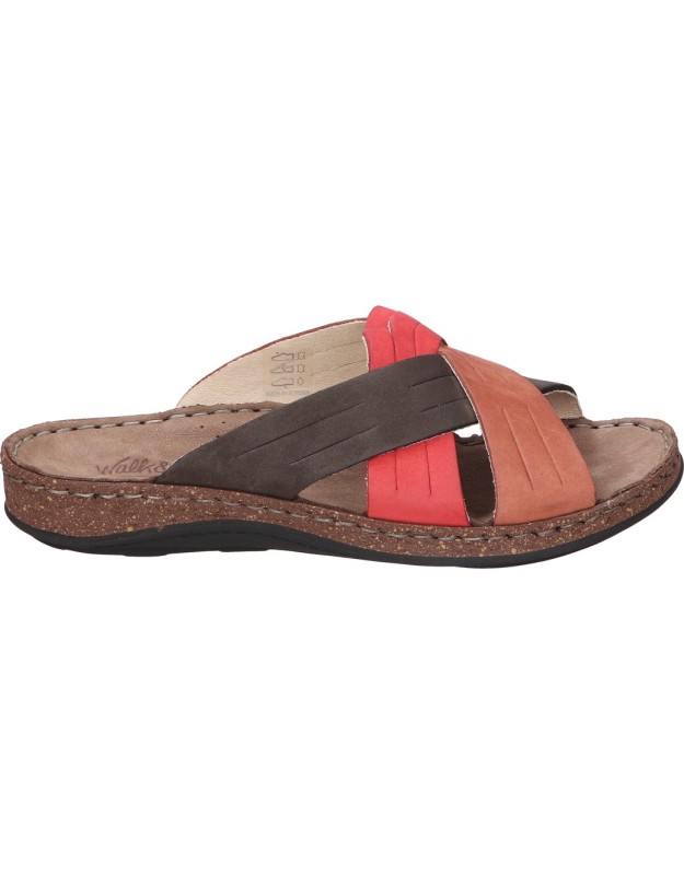 sandalias comodo de mujer walk  fly 3861-45330 color multicolor 37