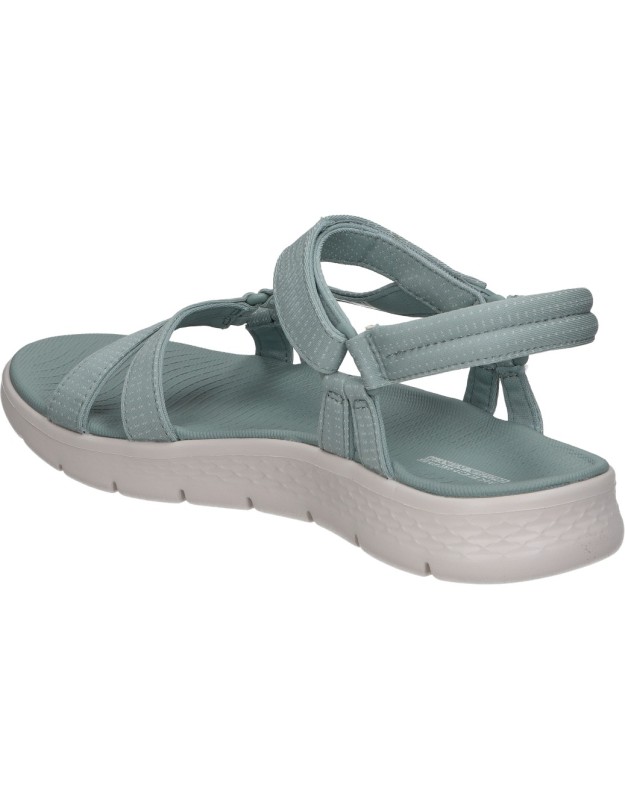 Sandalias color verde de casual SKECHERS 141451-sage
