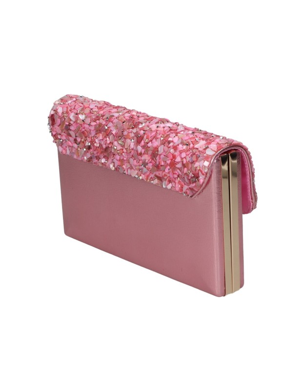 Bolso de fiesta rosa MISS sv2406a-4