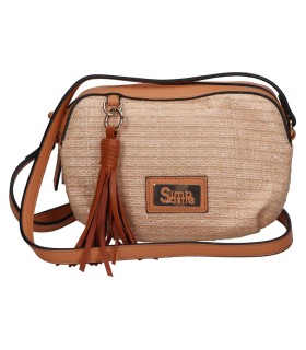 Bolso bandolera para mujer SIMOSASTRE S1051 color camel