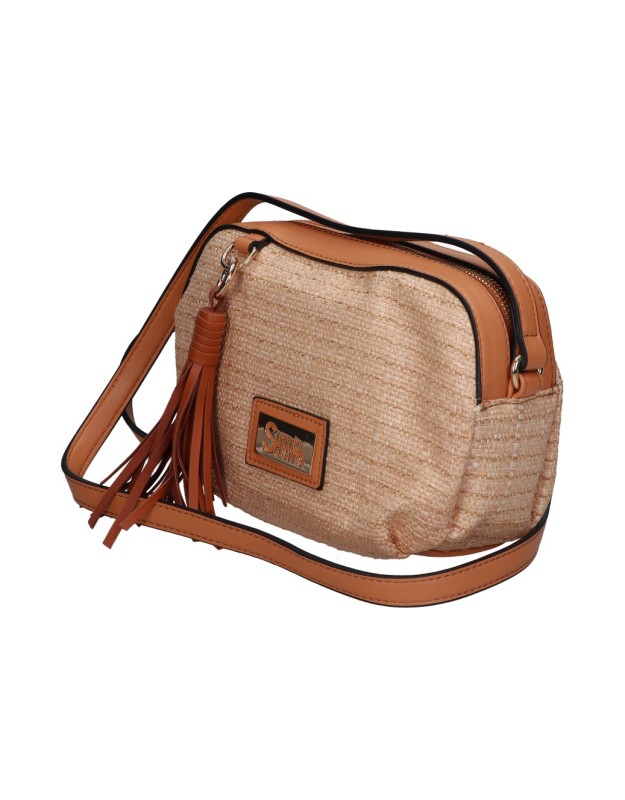 Bolso bandolera para mujer SIMOSASTRE S1051 color camel
