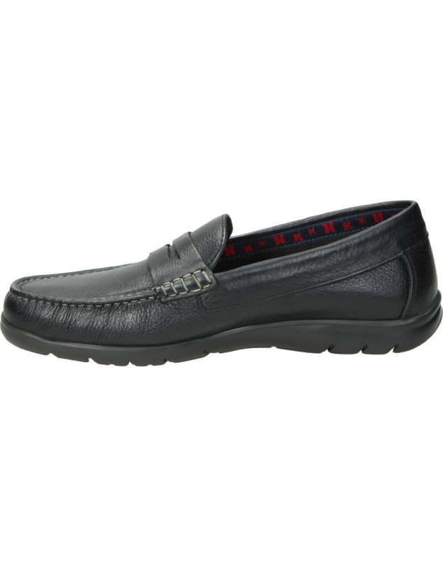 Zapatos mocasines de piel para hombre CALLAGHAN 18004 negro