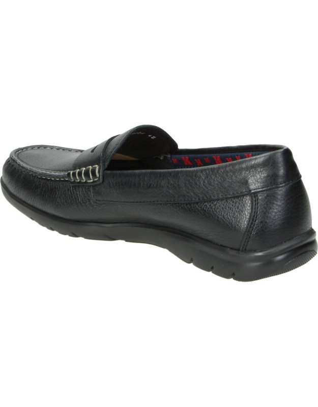 Zapatos mocasines de piel para hombre CALLAGHAN 18004 negro