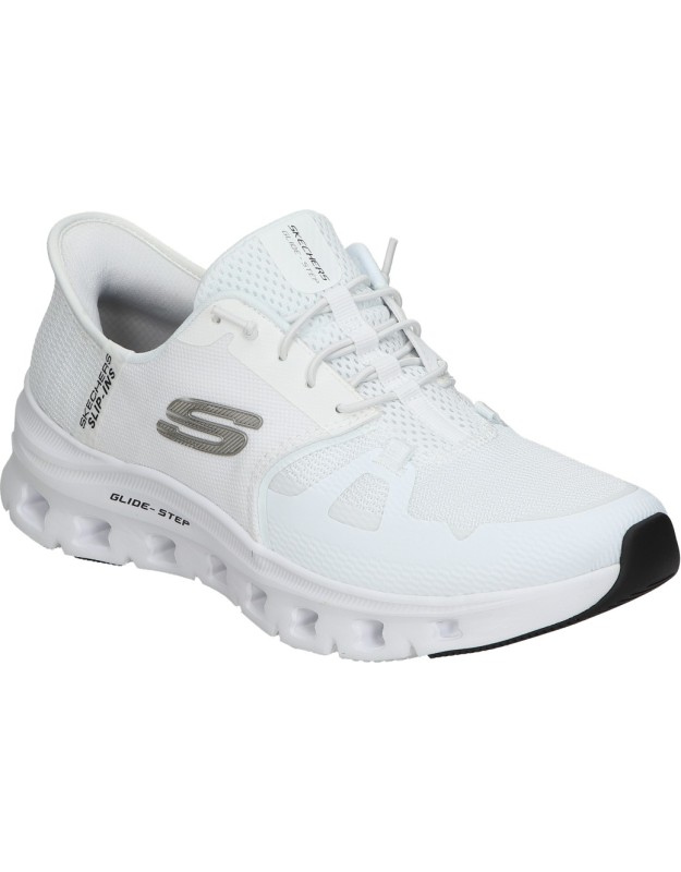 Zapatillas veganas para mujer SKECHERS Slip-ins Glide-Step Pro 150420-WHT blanco