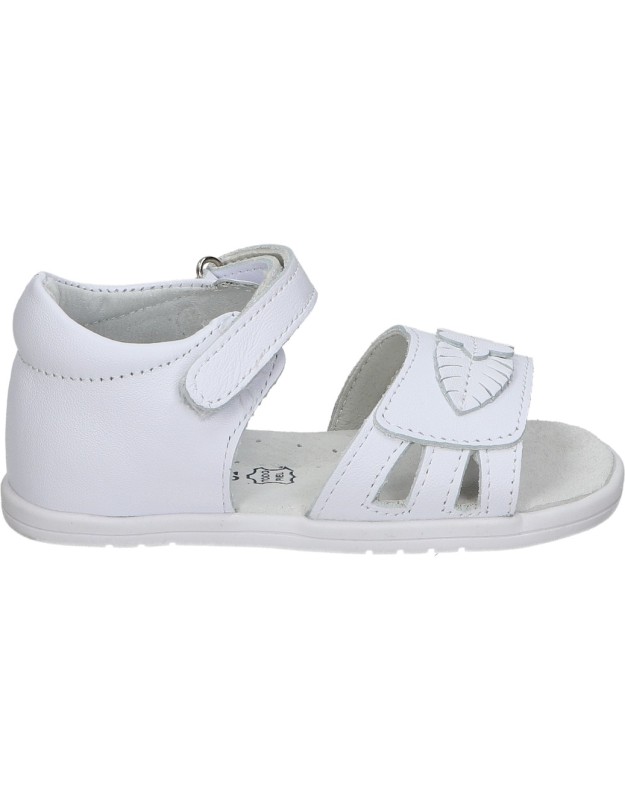 sandalias barefoot para nina nakos 7027 blanco 23