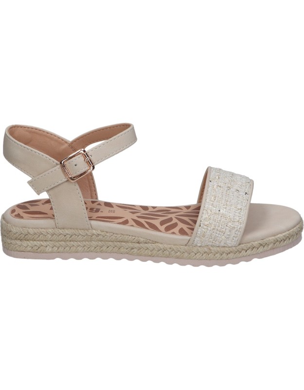 sandalias para nina mustang pad 48963 beige 34