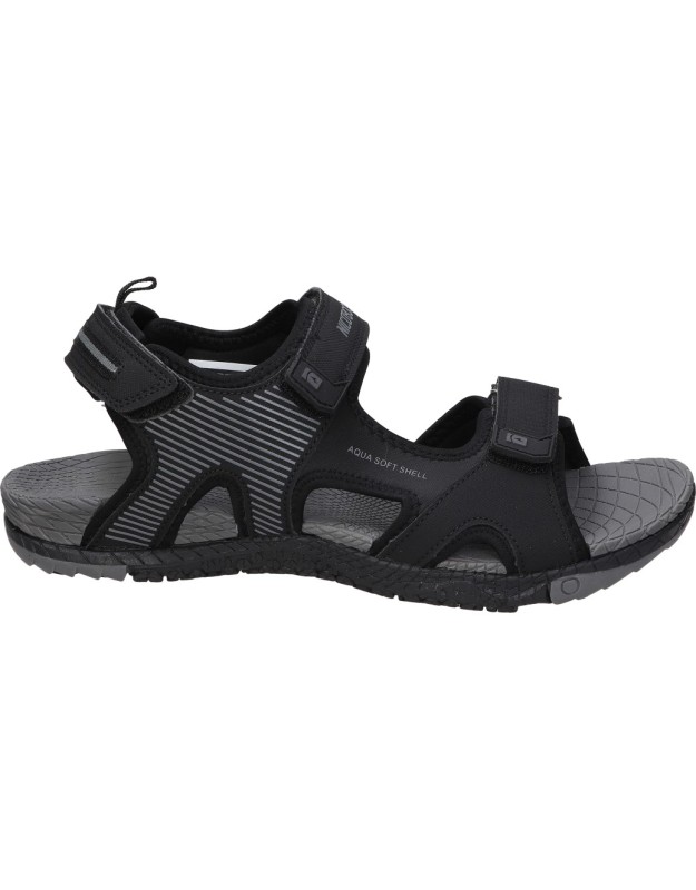 sandalias de piel para hombre nicoboco serkan 25 negro 45