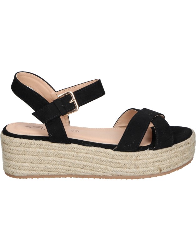 sandalias con cuna para mujer stay 65-689 negro 39