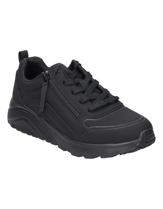 Deportivas Skechers Uno Lite Easy Zip negras