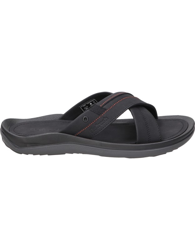 sandalias veganas para hombre refresh 172619 negro 40