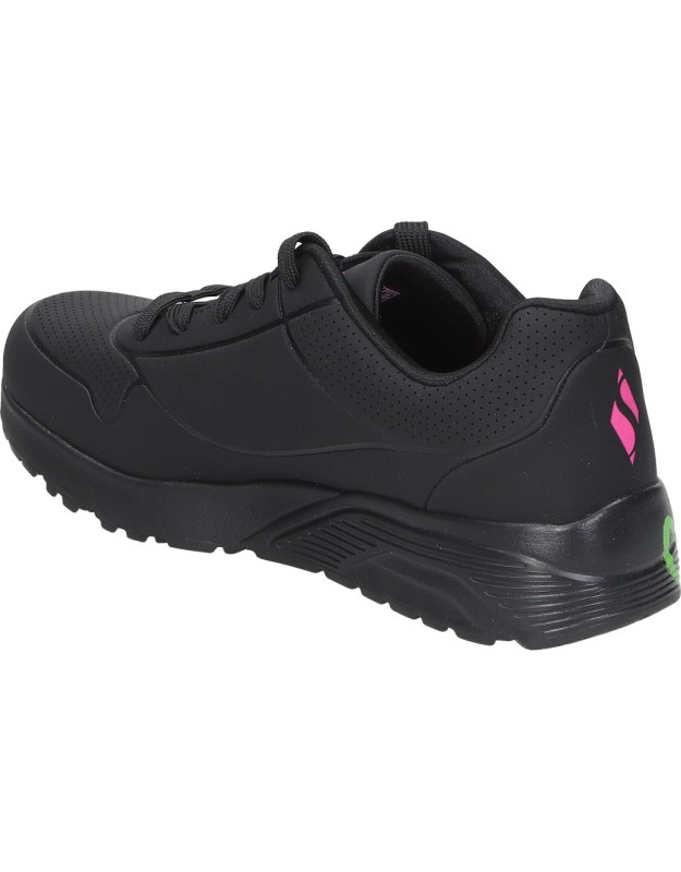 Zapatillas para mujer SKECHERS x JGoldcrown Uno Lite Spread The Love 314064L-BKMT negro y multicolor