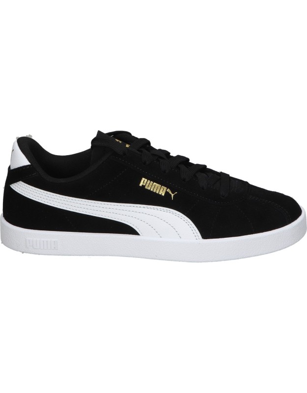 zapatillas para moda joven puma club ii 398886-01 negro 37
