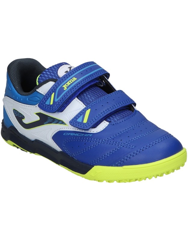 Zapatillas de fútbol sala para niño JOMA Canch JR CAJW2504INV azul marino