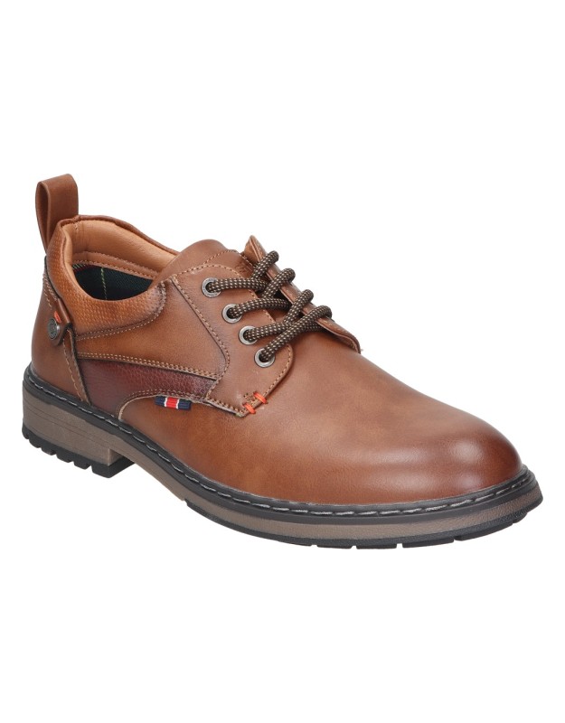 Zapatos para hombre REFRESH 172154 color camel