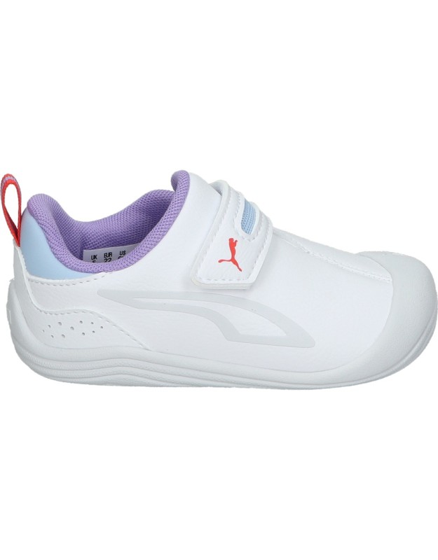 zapatillas barefoot infantiles puma kitten 402848-02 blanco 20