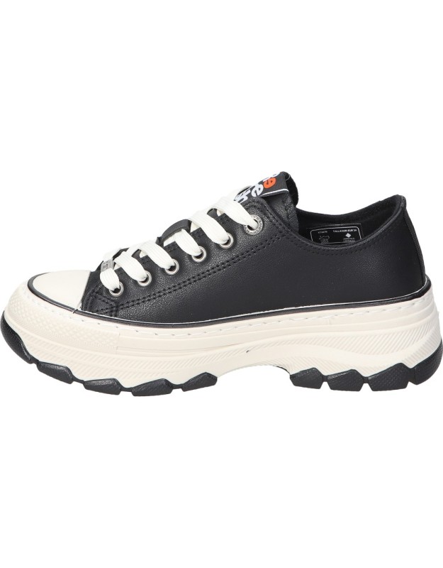 Zapatillas con plataforma para mujer REFRESH 173079 negro