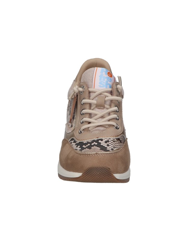 Zapatos con cuña para mujer REFRESH 172960 animal print