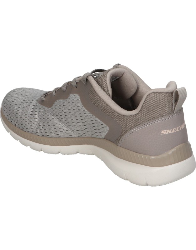 Zapatillas para mujer SKECHERS Bountiful Quick Path 12607-TPE color taupe
