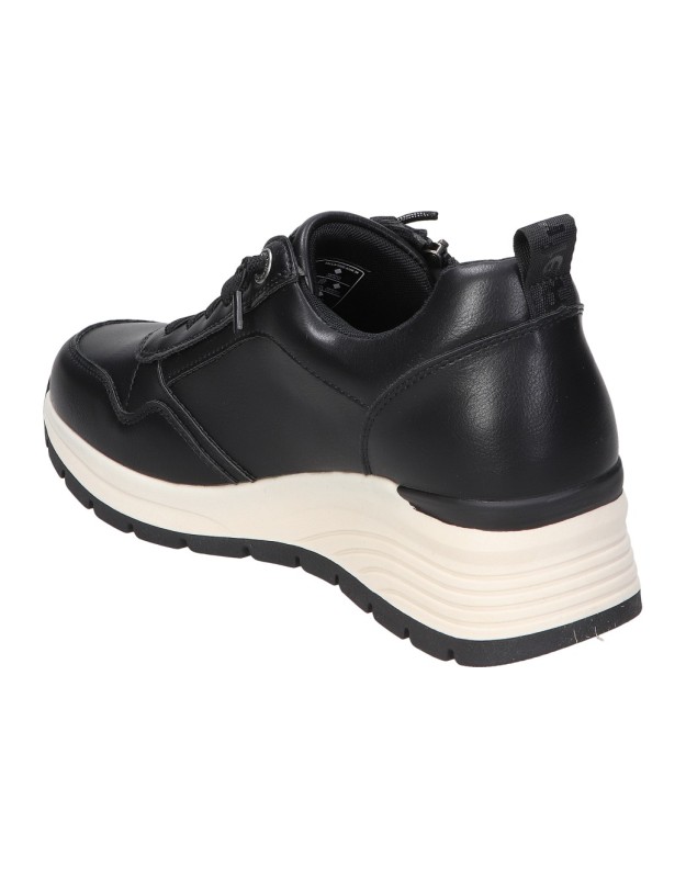 Zapatos con cuña para mujer REFRESH 172938 negro