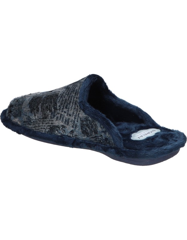 Zapatillas de casa biorelax para hombre COSDAM 1511 gris