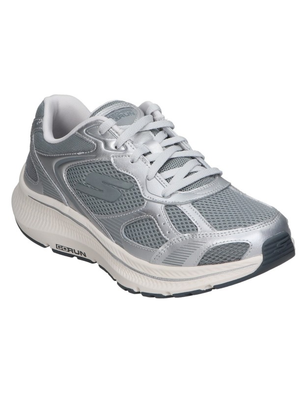 Zapatillas para mujer SKECHERS Go Run Consistent 2.0 Volt 128633-GYSL gris