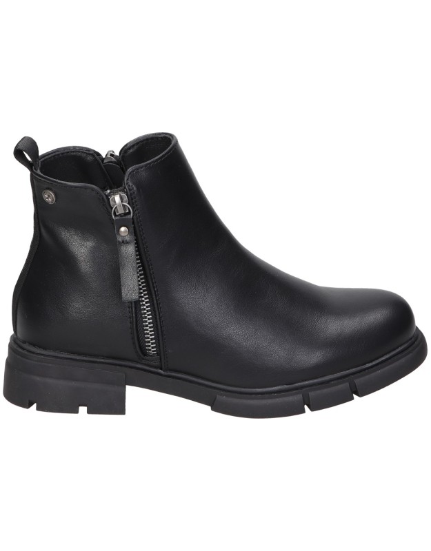 botines comodo de nina xti kids 151073 color negro 36