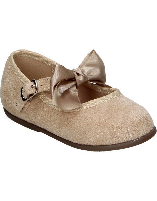 Zapatos merceditas para niña JUPIFLY 8018 beige