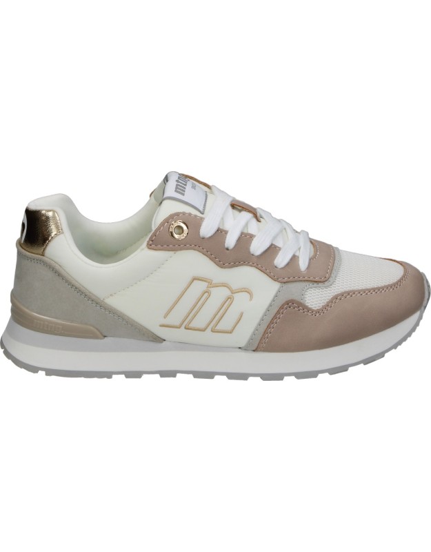 zapatillas para mujer mustang joggo classic 60441 beige 37