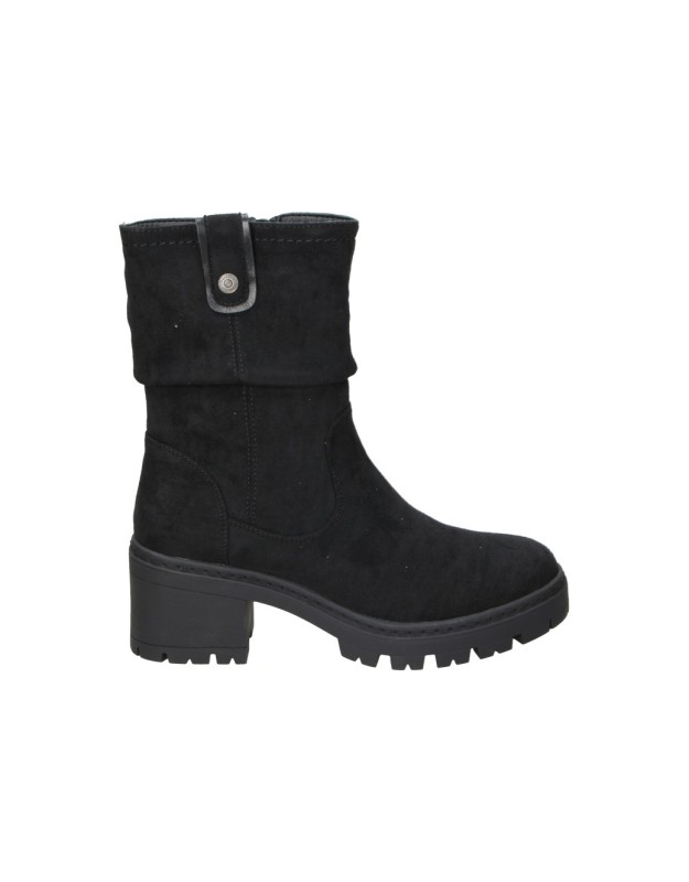 botines de tacon para mujer refresh 173021 negro 39