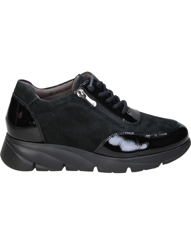 zapatos de piel con cuna para mujer calzazul-flex 3316 negro 41