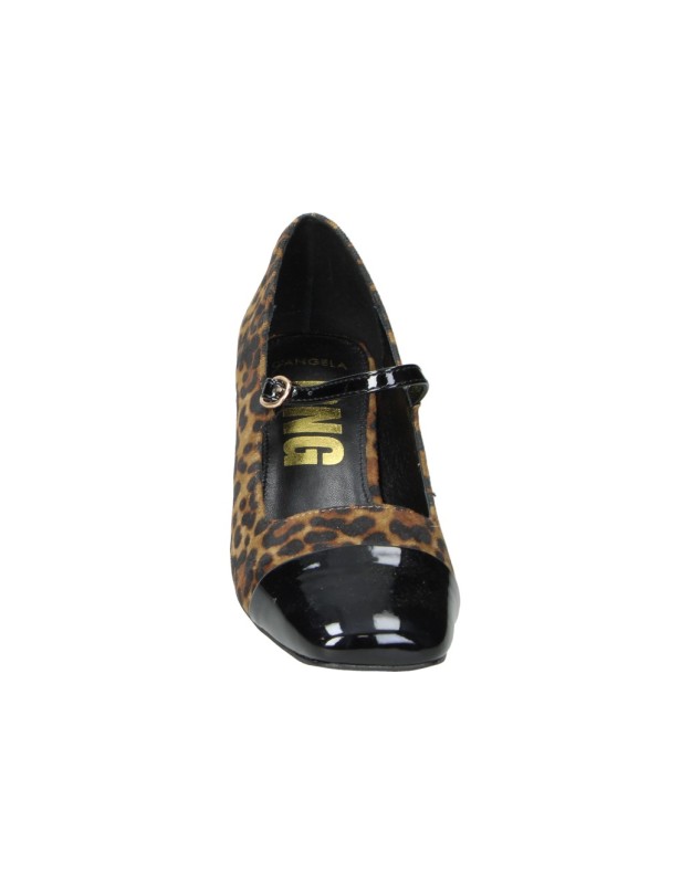 Zapatos de tacón para mujer D’ANGELA DDN29008 animal print