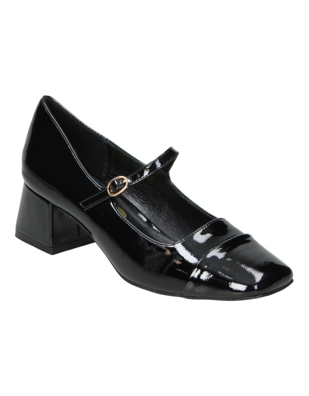 Zapatos de tacón para mujer D’ANGELA DDN29008 negro