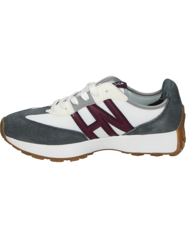 Zapatillas HARPER&NEYER AGP gris y burdeos