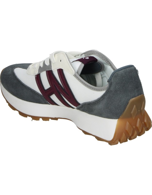Zapatillas HARPER&NEYER AGP gris y burdeos