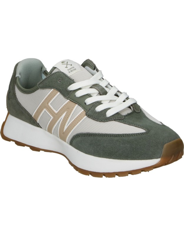 Zapatillas verdes HARPER&NEYER AGP con detalles