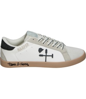 Zapatillas HARPER&NEYER Superbowl blancas con gris y negro