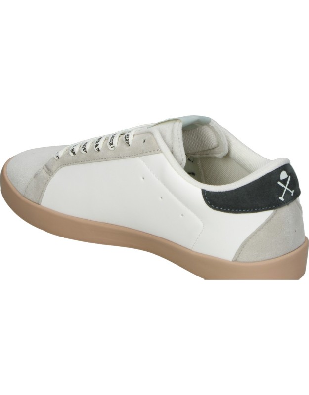 Zapatillas HARPER&NEYER Superbowl blancas con gris y negro