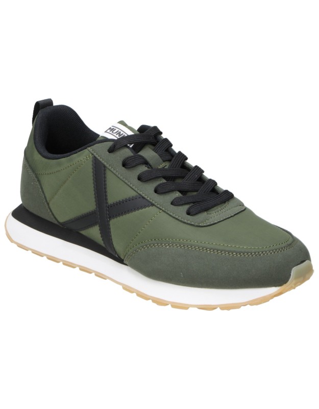 Zapatillas casual Munich Rush 05 en verde y negro