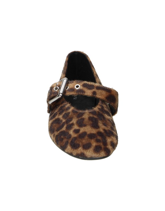 Bailarinas con borreguito SKYDIVA Cozy de animal print