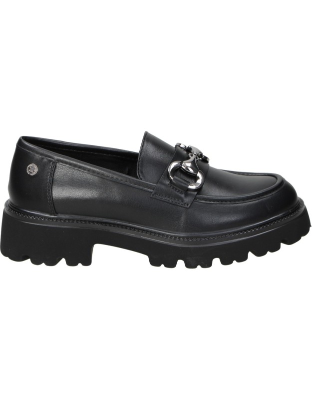 Mocasines con plataforma XTI 144418 negros