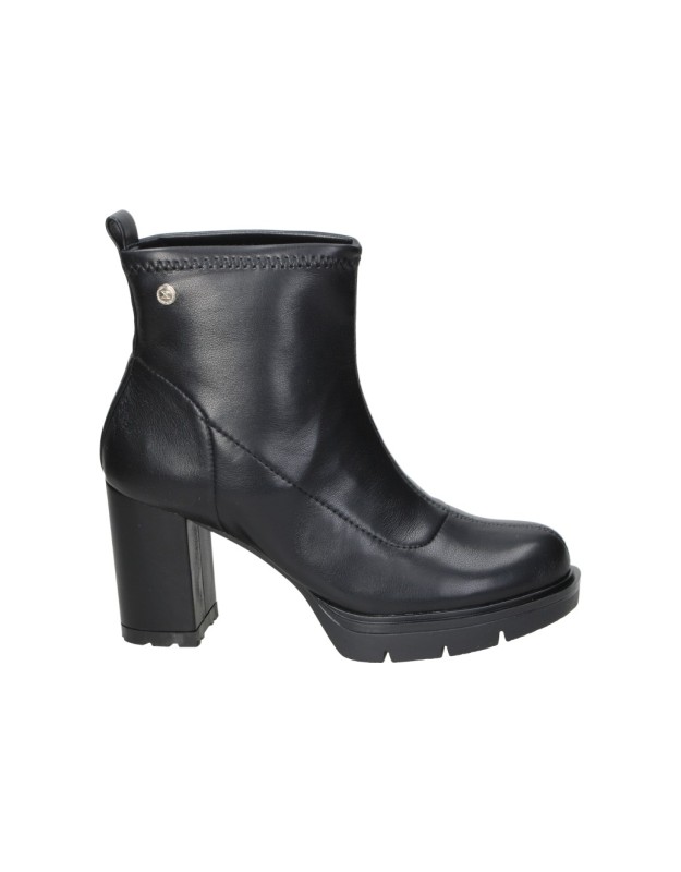 botines de tacon alto xti 144735 negros para mujer 36