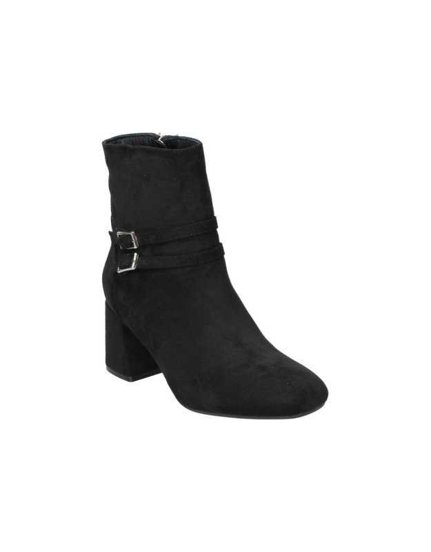 Botines de tacón BUONAROTTI S5528 negros