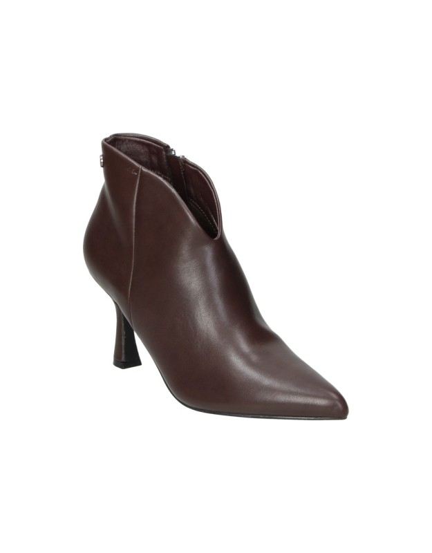 Botines de tacón BUONAROTTI A5424 marrones